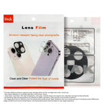 IMAK Pellicola per obiettivo in vetro integrato ad alta definizione, versione nera, For iPhone 18 Pro, For iPhone 18 Pro Max