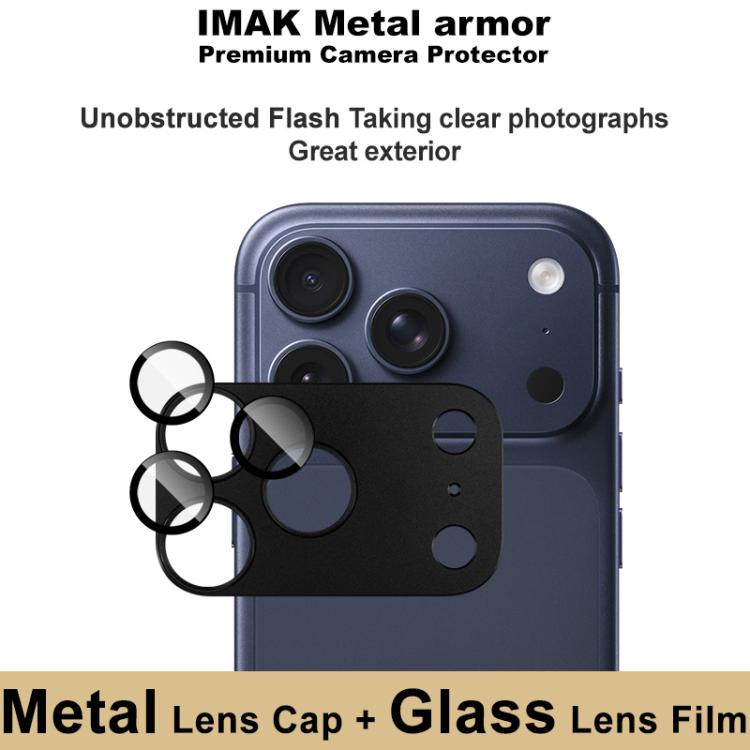 Pellicola protettiva per obiettivo fotografico IMAK Metal Armor Premium, For iPhone 18 Pro, For iPhone 18 Pro Max