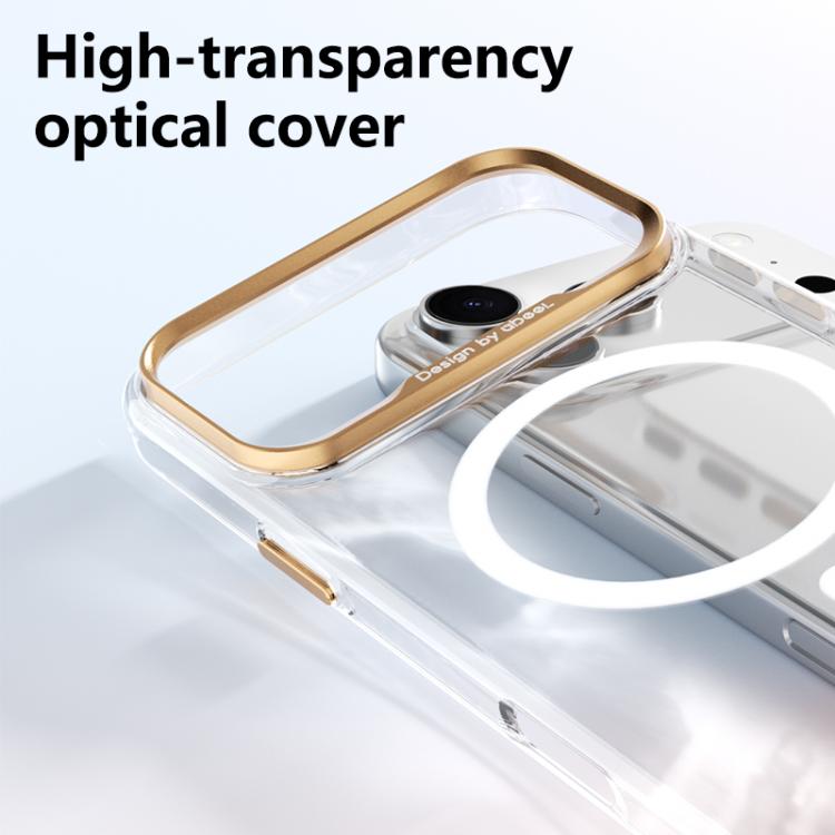 Custodia per telefono ABEEL in policarbonato rigido trasparente con magnete., For iPhone 18 Pro, For iPhone 18 Pro Max, For iPhone 17 Pro Max, For iPhone 17 Pro, For iPhone 17, For iPhone 16 Pro Max, For iPhone 16 Pro, For iPhone 16