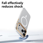 Custodia per telefono ABEEL in policarbonato rigido trasparente con magnete., For iPhone 18 Pro, For iPhone 18 Pro Max, For iPhone 17 Pro Max, For iPhone 17 Pro, For iPhone 17, For iPhone 16 Pro Max, For iPhone 16 Pro, For iPhone 16