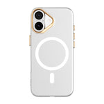 Custodia per telefono ABEEL in policarbonato rigido trasparente con magnete., For iPhone 18 Pro, For iPhone 18 Pro Max, For iPhone 17 Pro Max, For iPhone 17 Pro, For iPhone 17, For iPhone 16 Pro Max, For iPhone 16 Pro, For iPhone 16