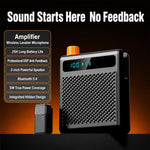 KY300 Microfono lavalier portatile wireless singolo con amplificatore vocale per l'insegnamento.