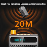KY300 Microfono lavalier portatile wireless singolo con amplificatore vocale per l'insegnamento.