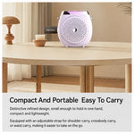 M26 Microfono singolo portatile wireless lavalier, amplificatore vocale per l'insegnamento., M26