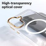 Custodia per telefono ABEEL in policarbonato rigido trasparente con magnete., For Galaxy A57 5G, For Galaxy A37 5G