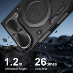 Custodia per telefono con supporto magnetico scorrevole per fotocamera e texture CD, For iPhone Fold