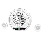 M28 Microfono lavalier portatile wireless da 2,5 pollici con doppio microfono e amplificatore vocale per l'insegnamento., M28