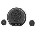 M28 Microfono lavalier portatile wireless da 2,5 pollici con doppio microfono e amplificatore vocale per l'insegnamento., M28
