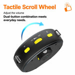 M28 Microfono lavalier portatile wireless da 2,5 pollici con doppio microfono e amplificatore vocale per l'insegnamento., M28
