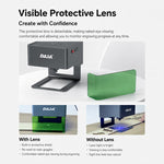 Macchina per incisione laser mini DAJA DJ6 3W con colonne di elevazione e occhiali protettivi, EU Plug, US Plug, UK Plug