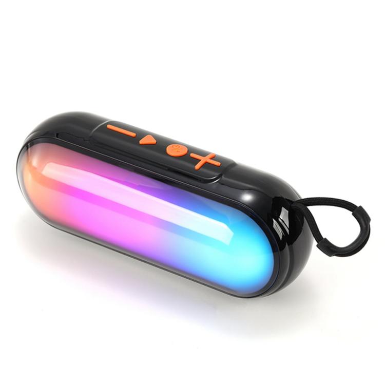 Altoparlante Bluetooth portatile wireless T&G TG-792 con subwoofer stereo 3D, supporto FM/scheda TF/USB/luce ambientale a LED.