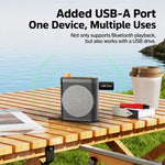 M29 Microfono lavalier portatile wireless a doppio microfono, amplificatore vocale per l'insegnamento., M29