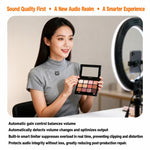 Mic 3 Microfono portatile wireless Lavalier con riduzione del rumore AI, 2 in 1 8 Pin Receiver with Charging Dock, 1 in 1 8 Pin Receiver, 2 in 1 Type-C Receiver with Charging Dock, 1 in 1 Type-C Receiver