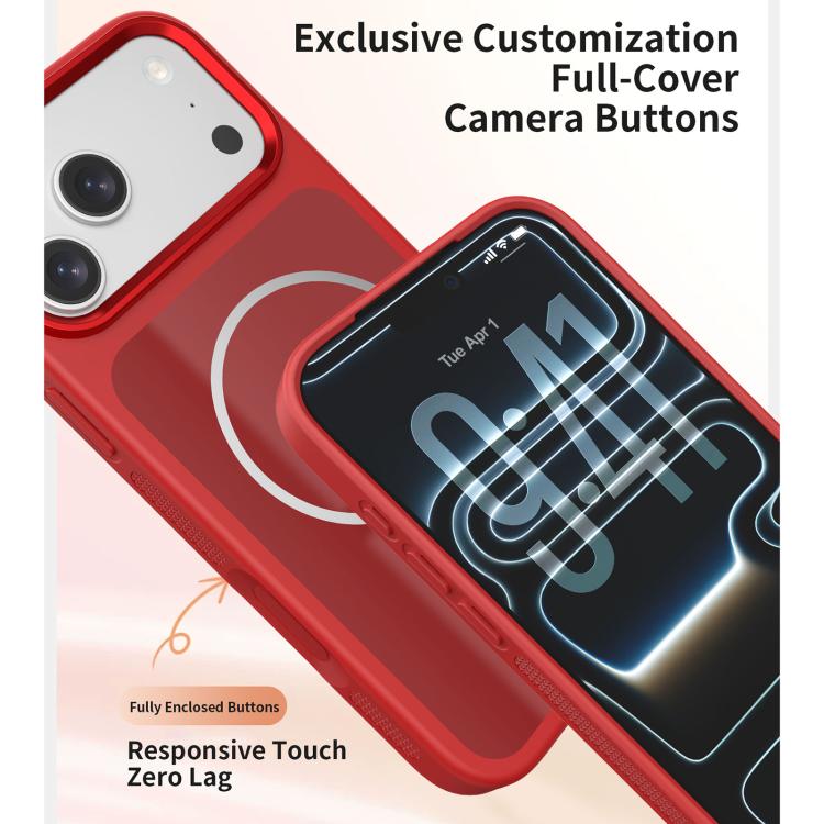 Custodia magnetica per telefono con cinturino da polso e contrasto cromatico, For iPhone 18 Pro, For iPhone 18 Pro Max, For iPhone 17 Pro Max, For iPhone 17 Pro