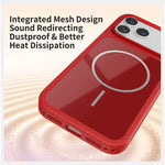 Custodia magnetica per telefono con cinturino da polso e contrasto cromatico, For iPhone 18 Pro, For iPhone 18 Pro Max, For iPhone 17 Pro Max, For iPhone 17 Pro
