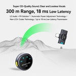 Microfono lavalier wireless portatile S3 2 in 1 con riduzione del rumore, Type-C, 8 Pin