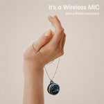 Microfono lavalier wireless portatile S3 2 in 1 con riduzione del rumore, Type-C, 8 Pin