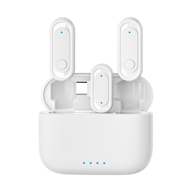 Microfono lavalier wireless 2 in 1 J58 con riduzione del rumore e funzione di monitoraggio., Type-C, 8 Pin