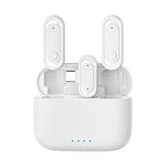 Microfono lavalier wireless 2 in 1 J58 con riduzione del rumore e funzione di monitoraggio., Type-C, 8 Pin