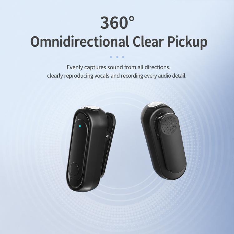 Microfono lavalier wireless 2 in 1 J58 con riduzione del rumore e funzione di monitoraggio., Type-C, 8 Pin