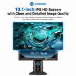 Microscopio digitale SUNSHINE MS10E-04 4K HD con base in metallo e ampio display da 10 pollici., EU Plug, UK Plug