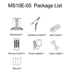 Microscopio digitale SUNSHINE MS10E-05 4K HD con supporto universale, EU Plug, UK Plug