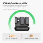 Microfono lavalier wireless K16 2 in 1 con riduzione del rumore e funzione di monitoraggio., Type-C, 8 Pin