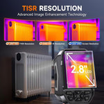 Termocamera ARTBULL da 2,8 pollici con temperatura di esercizio da -20 a 550 gradi Celsius.