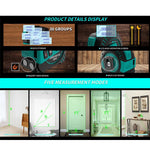ARTBULL T2 Misuratore di distanza laser verde 2 in 1 e metro a nastro
