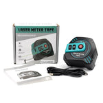 ARTBULL T2 Misuratore di distanza laser verde 2 in 1 e metro a nastro