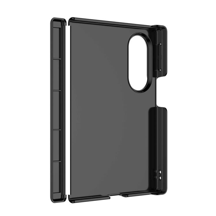 Custodia per telefono in PC con cerniera di protezione e finitura lucida, For Galaxy Z Fold8 5G