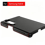 Custodia per telefono in PC con cerniera di protezione e finitura lucida, For Galaxy Z Fold8 5G