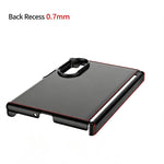 Custodia per telefono in PC con cerniera di protezione e finitura lucida, For Galaxy Z Fold8 5G
