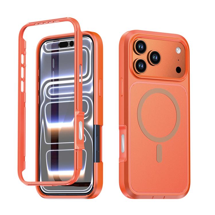 Custodia protettiva magnetica in silicone anti-caduta per telefono, For iPhone 18 Pro, For iPhone 18 Pro Max, For iPhone 17 Pro Max, For iPhone 17 Pro