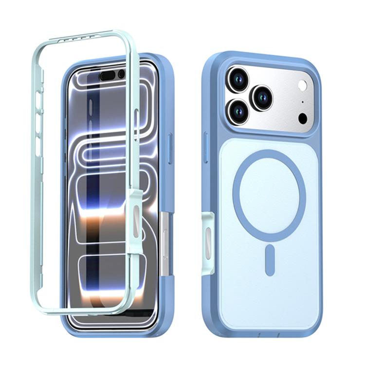 Custodia protettiva magnetica in silicone anti-caduta per telefono, For iPhone 18 Pro, For iPhone 18 Pro Max, For iPhone 17 Pro Max, For iPhone 17 Pro