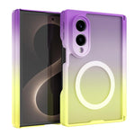 Custodia magnetica pieghevole per telefono in PC con sfumatura Macaron., For Galaxy Z Fold8 5G