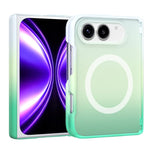 Custodia magnetica pieghevole per telefono in PC con sfumatura Macaron., For iPhone Fold