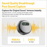 Microfono lavalier wireless magnetico Q10 con riduzione del rumore per streaming live., Type-C, 8 Pin, Type-C+8 Pin