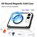 Custodia magnetica con cerniera a molla per telefono, For iPhone Fold