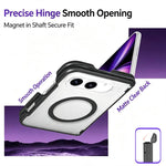 Custodia magnetica con cerniera a molla per telefono, For iPhone Fold