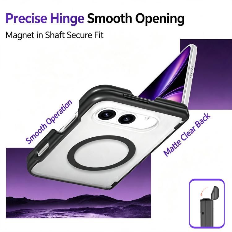 Custodia magnetica con cerniera a molla per telefono, For iPhone Fold
