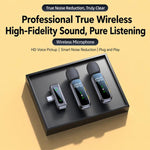 L06 Doppio microfono 2 in 1 per streaming live, lavalier wireless con riduzione del rumore, Type-C, 8 Pin