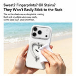 Custodia per telefono in silicone liquido a forma di cuore in metallo con supporto integrato., For iPhone 18 Pro, For iPhone 18 Pro Max, For iPhone 17 Pro Max, For iPhone 17 Pro