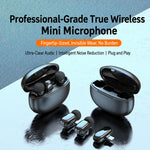 L08 Doppio microfono 2 in 1 per live streaming, lavalier wireless con riduzione del rumore, Type-C, 8 Pin