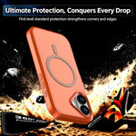 Custodia protettiva magnetica in silicone anti-caduta per telefono, For iPhone 17, For iPhone 16 Pro Max, For iPhone 16 Pro, For iPhone 16 Plus
