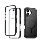 Custodia protettiva magnetica in silicone anti-caduta per telefono, For iPhone 17, For iPhone 16 Pro Max, For iPhone 16 Pro, For iPhone 16 Plus