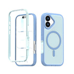 Custodia protettiva magnetica in silicone anti-caduta per telefono, For iPhone 17, For iPhone 16 Pro Max, For iPhone 16 Pro, For iPhone 16 Plus