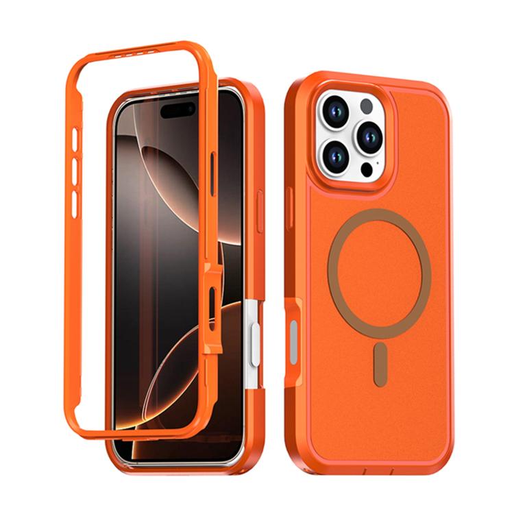 Custodia protettiva magnetica in silicone anti-caduta per telefono, For iPhone 17, For iPhone 16 Pro Max, For iPhone 16 Pro, For iPhone 16 Plus
