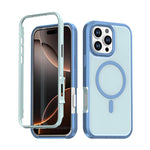 Custodia protettiva magnetica in silicone anti-caduta per telefono, For iPhone 17, For iPhone 16 Pro Max, For iPhone 16 Pro, For iPhone 16 Plus