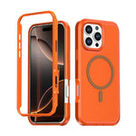 Custodia protettiva magnetica in silicone anti-caduta per telefono, For iPhone 17, For iPhone 16 Pro Max, For iPhone 16 Pro, For iPhone 16 Plus
